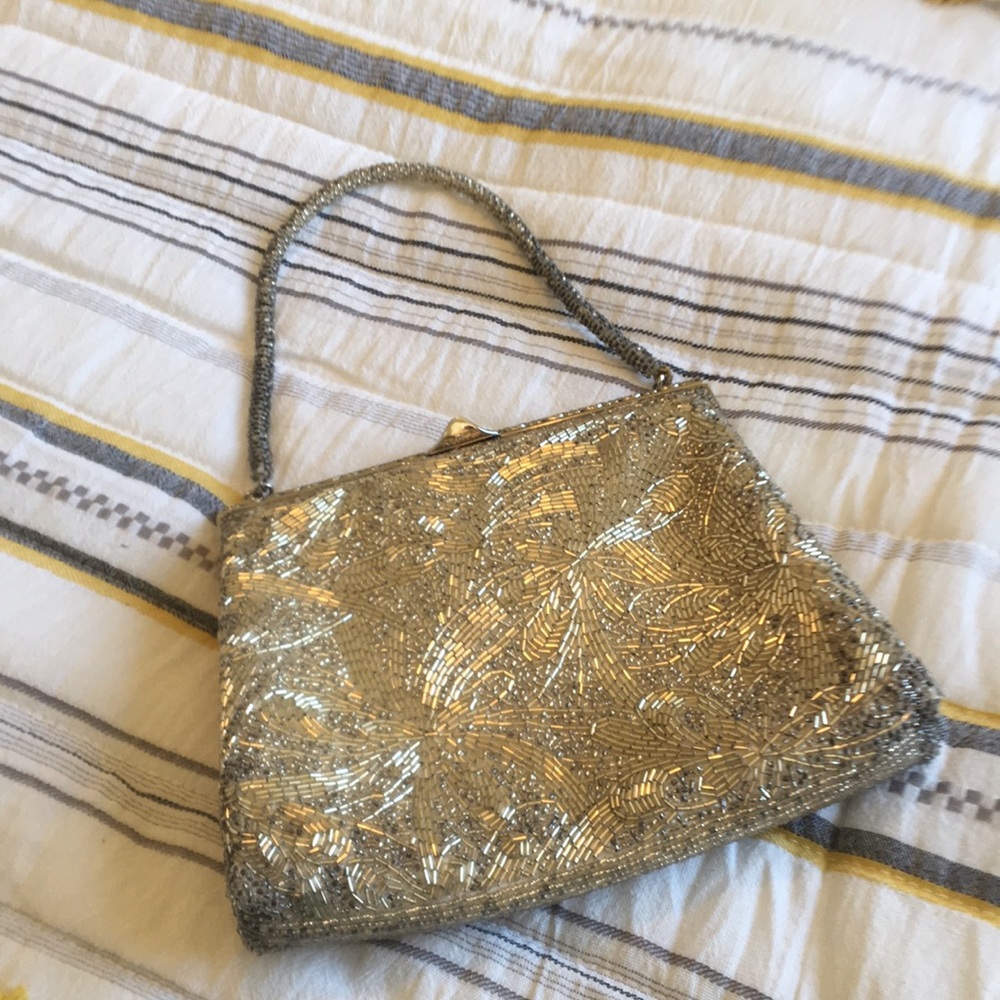 Vintage Mitsukoshi Beaded satchel